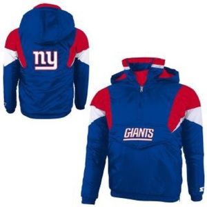 Kids Starter 1/4 zip NY Giants Pullover
